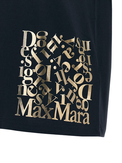 'S Max Mara Blue Cotton T-Shirt