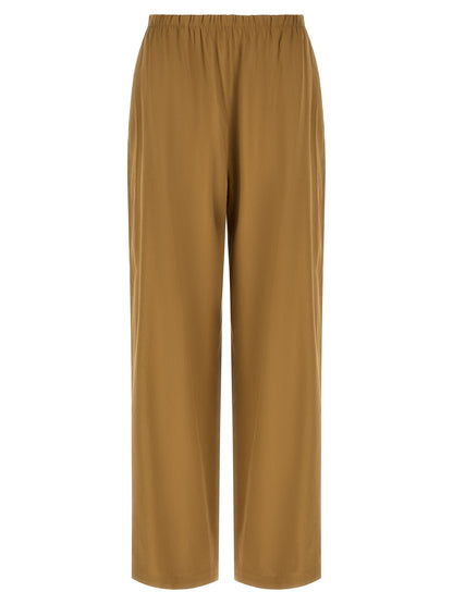 Max Mara Beige Linen Casual Pants