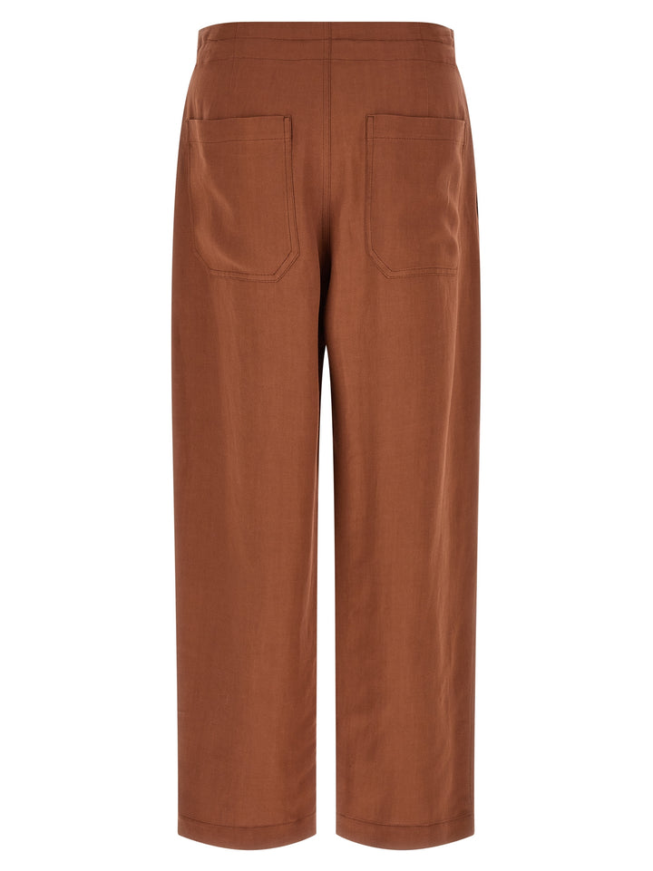 Brunello Cucinelli Multicolor Viscose Casual Pants