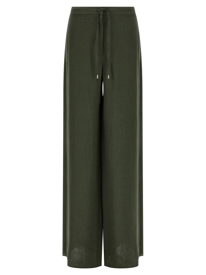 Max Mara Bicolor Linen Casual Pants