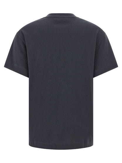 Brunello Cucinelli Blue Cotton T-Shirt