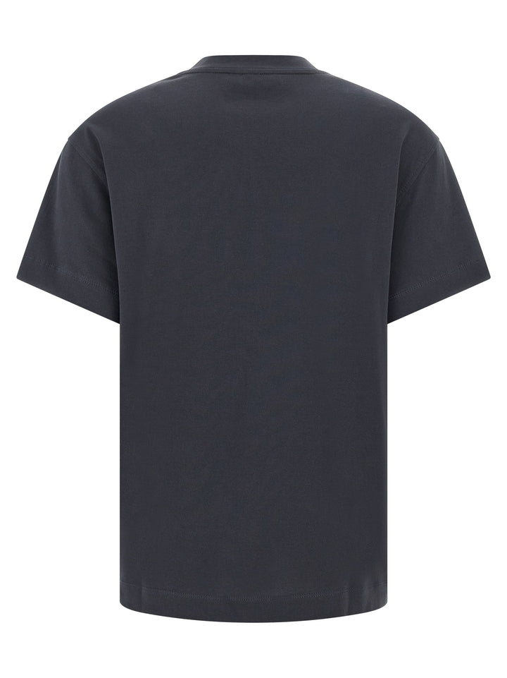 Brunello Cucinelli Blue Cotton T-Shirt