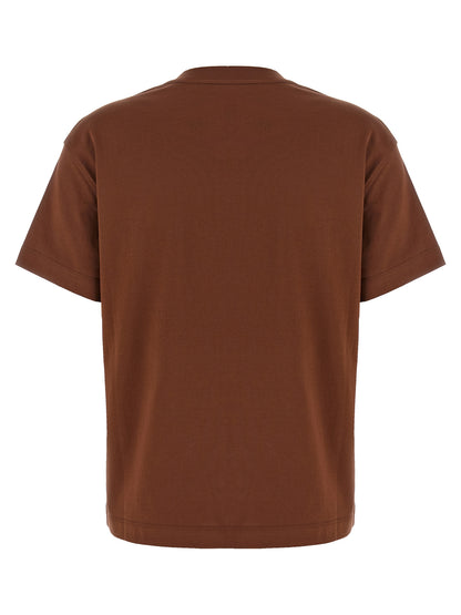 Brunello Cucinelli Brown Cotton T-Shirt