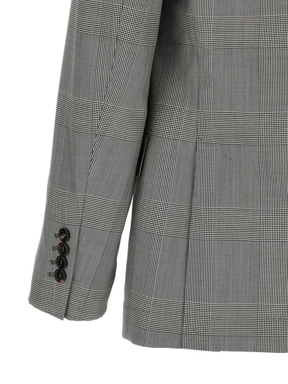 Brunello Cucinelli Gray Virgin Wool Blazer