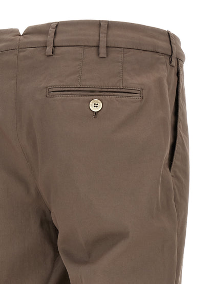 Brunello Cucinelli Beige Cotton Casual Pants