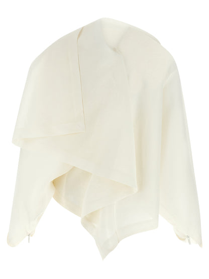 Issey Miyake White Paper Jacket