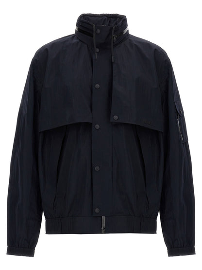 Mackage Blue Polyamide Shell Jacket