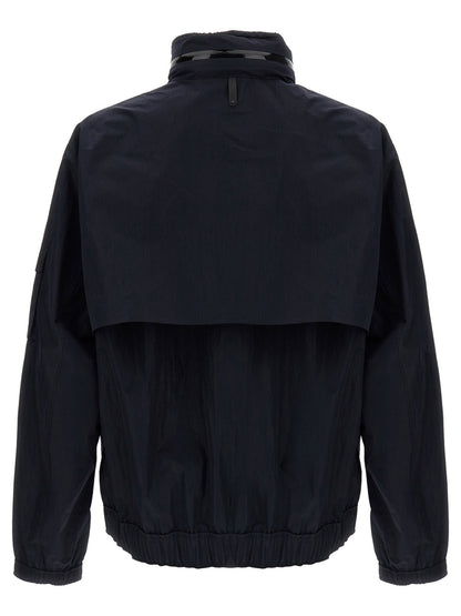 Mackage Blue Polyamide Shell Jacket