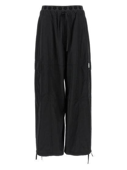 Kenzo Black Polyester Cargo Pants