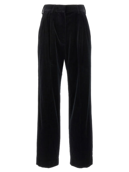 Blazé Milano Black Cotton Dress Pants