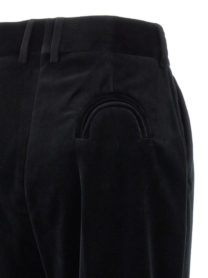 Blazé Milano Black Cotton Dress Pants