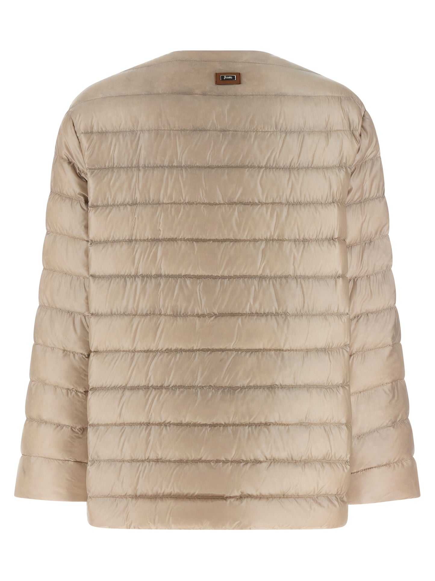 Herno Beige Polyamide Full-Length Jacket