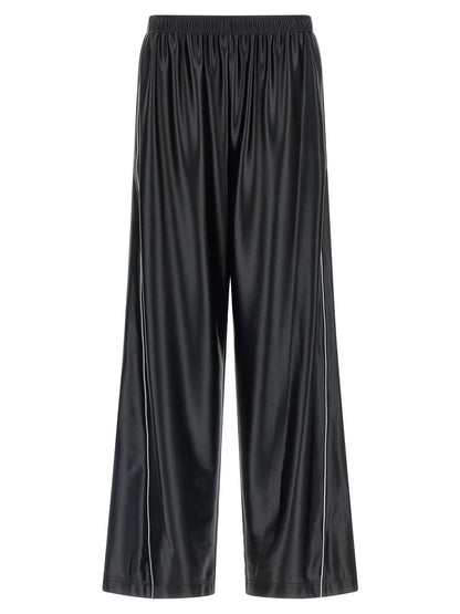 T BY ALEXANDER WANG Black Polyester Joggers (Workout Pants)