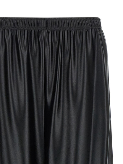 T BY ALEXANDER WANG Black Polyester Joggers (Workout Pants)