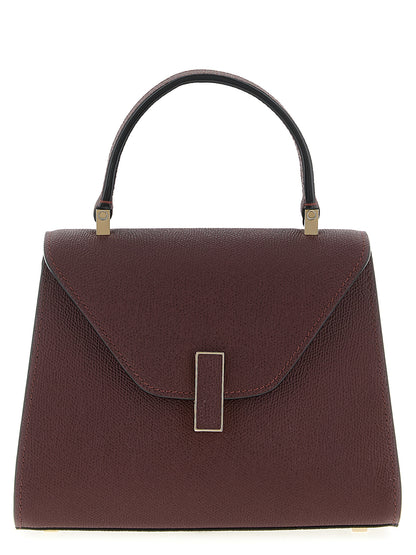 Valextra Bordeaux Calfskin Handbag