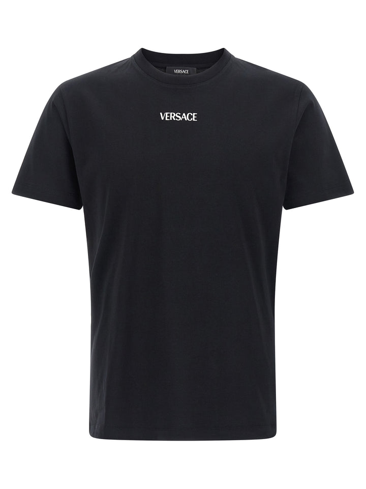 Versace Black Cotton T-Shirt