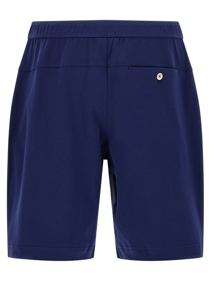 Brunello Cucinelli Blue Cotton Bermuda Shorts