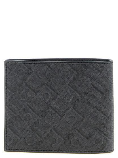 Ferragamo Black Polyethylene Wallet