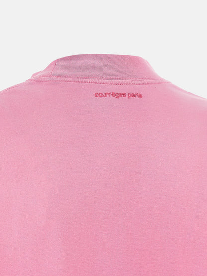 Courrèges Multicolor Cotton Short Dress