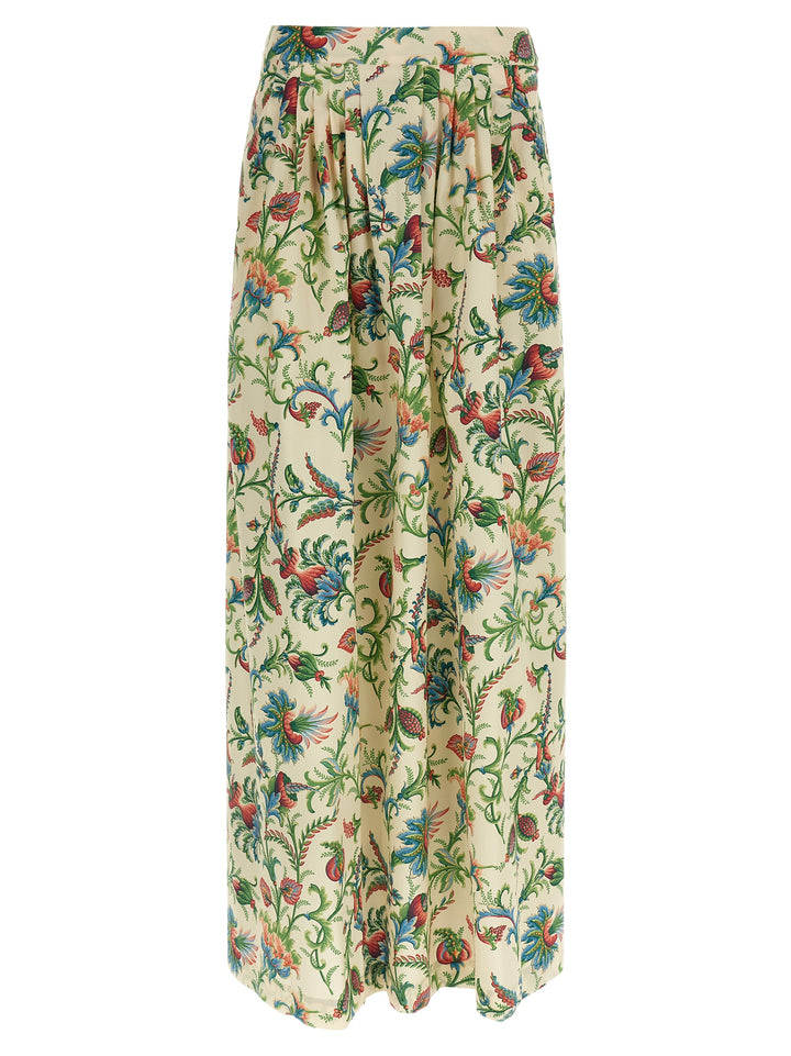 Etro Multicolor Cotton Mini Skirt