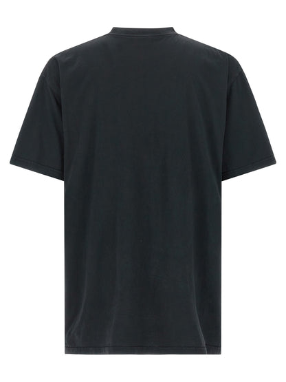 Balenciaga Black Cotton T-Shirt