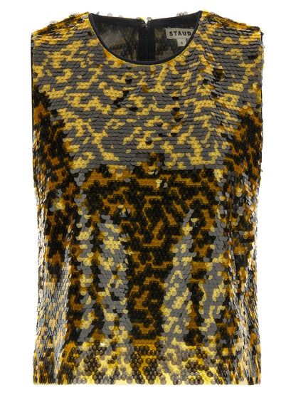 Staud Multicolor Polyester Tank Tops