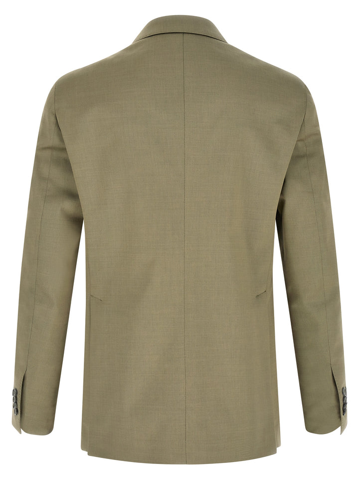 Tagliatore Bicolor Virgin Wool Two-Piece Suit