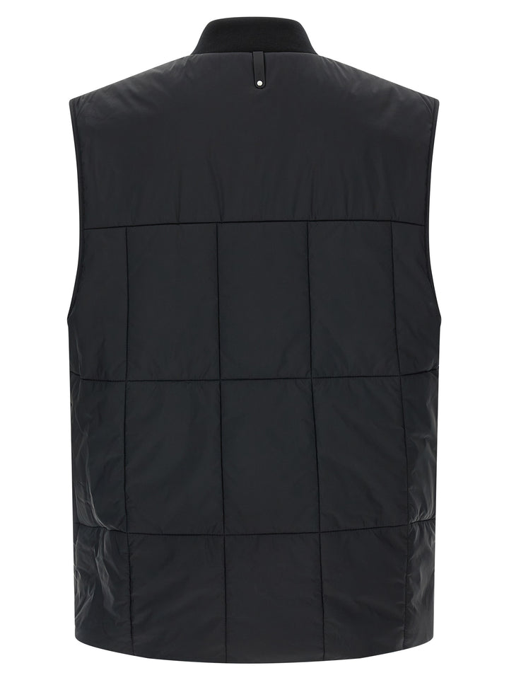 Mackage Black Nylon Sleeveless Jacket