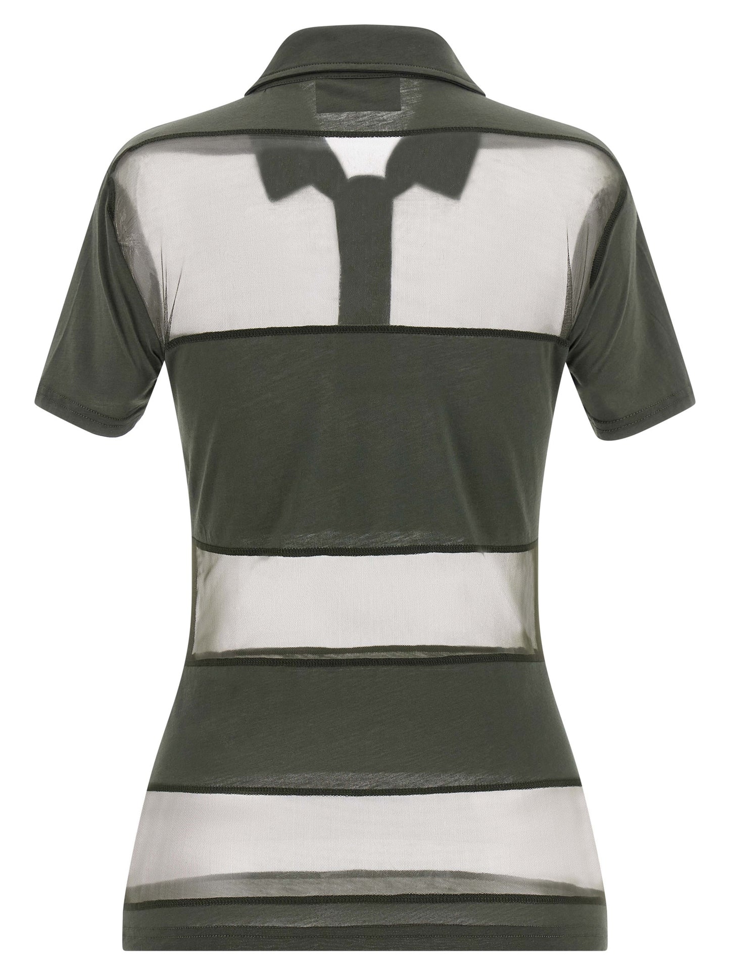 Coperni Bicolor Cotton Polo Shirt