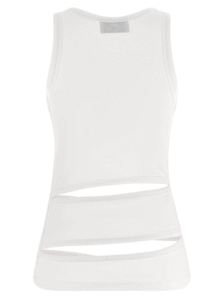 Coperni White Organic Cotton Tank Tops