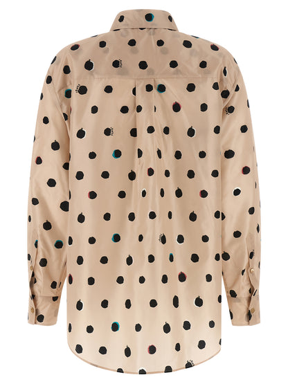 Fendi Multicolor Silk Blouse