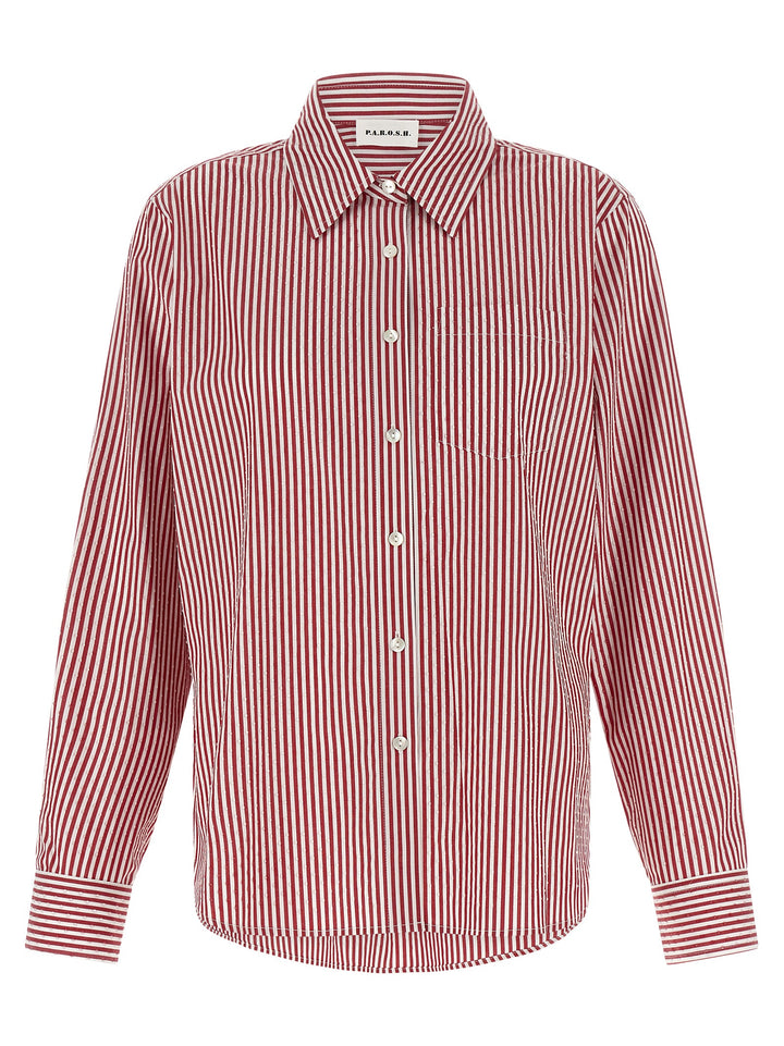 P.A.R.O.S.H. Multicolor Cotton Blouse