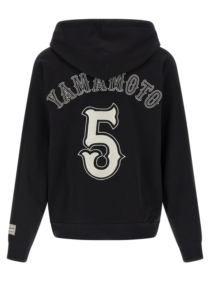 Y-3 Black Cotton Sweatshirt