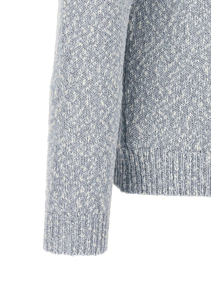 ZANONE Blue Cotton Cardigan