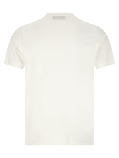 ZANONE White Cotton T-Shirt
