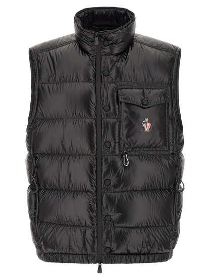 Moncler Grenoble Black Polyester Shell Jacket