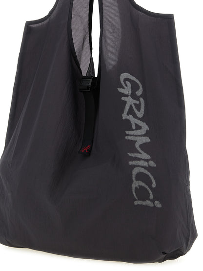 Gramicci Gray Nylon Tote Bag