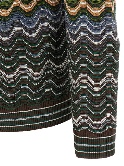 Missoni Multicolor Cotton Cardigan