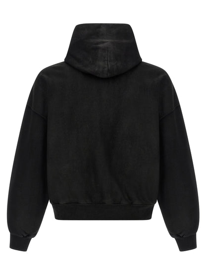 Balenciaga Black Cotton Sweatshirt