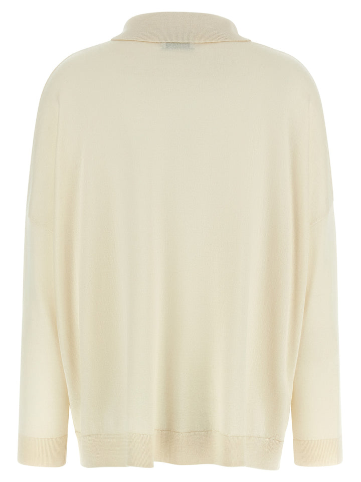 BE YOU White Cashmere Cardigan