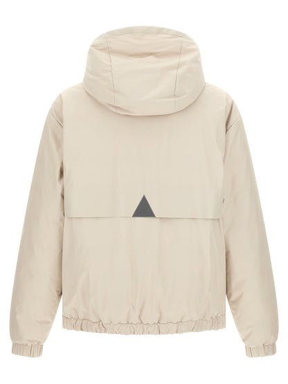Moncler Grenoble Beige Polyamide Shell Jacket