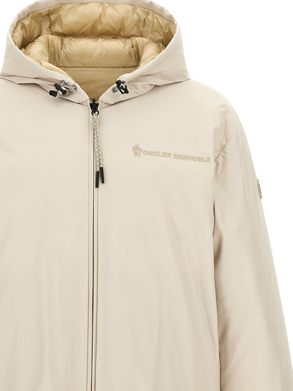 Moncler Grenoble Beige Polyamide Shell Jacket