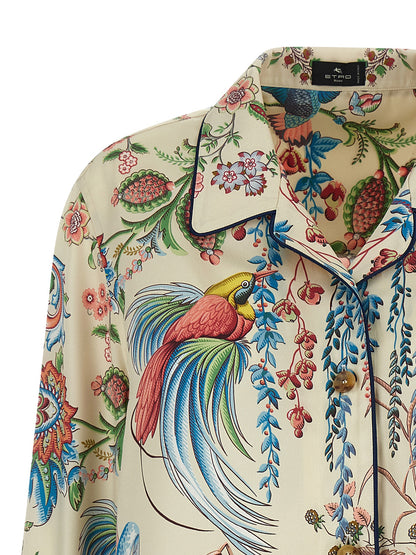 Etro Multicolor Polyester Blouse