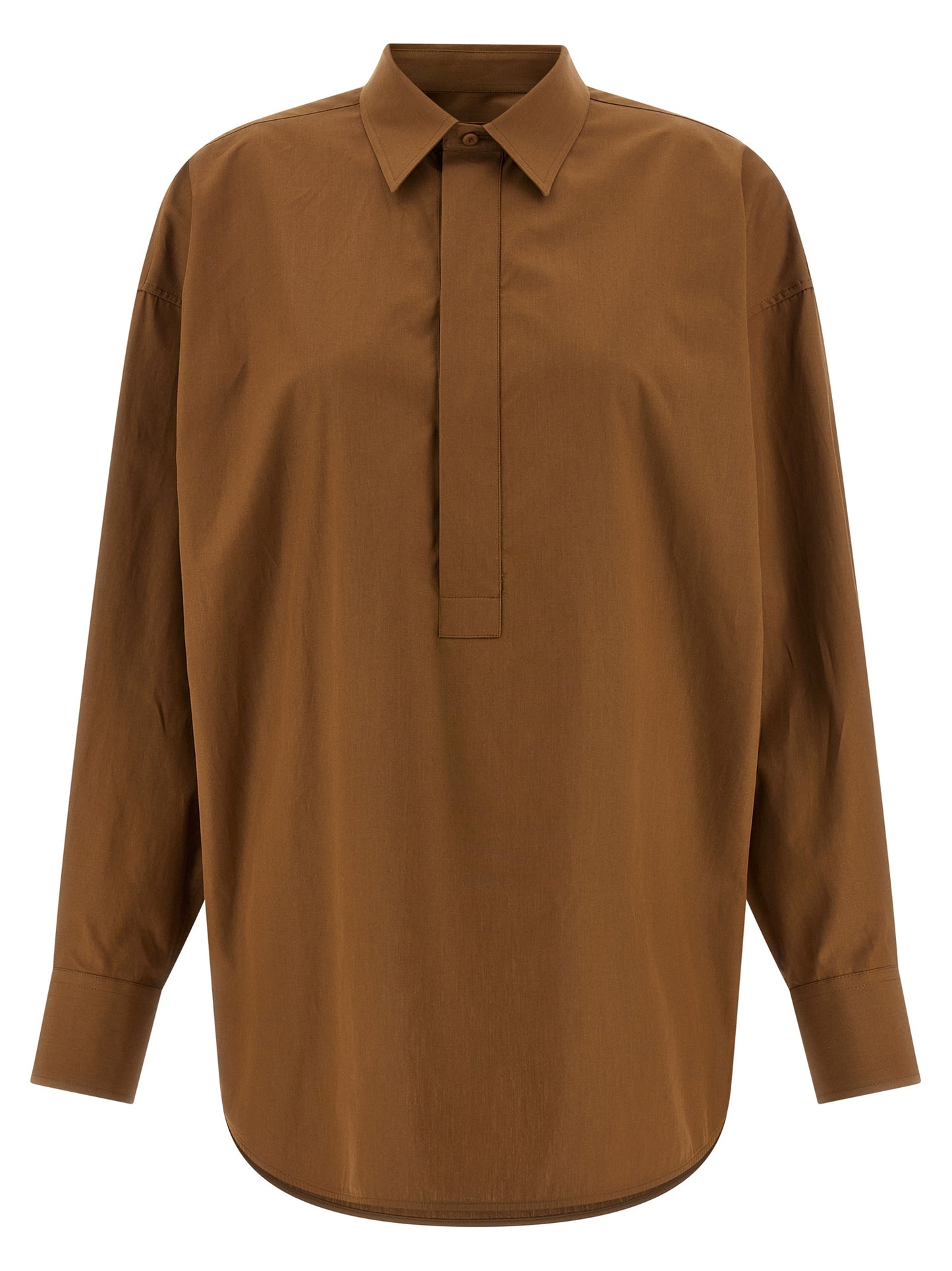 Armarium Brown Cotton Blouse
