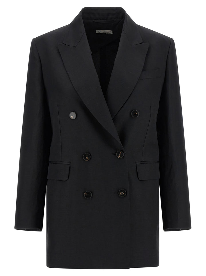 Alberto Biani Black Viscose Blazer