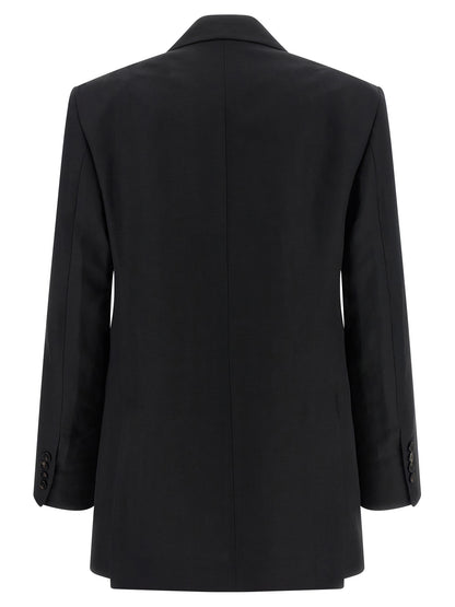 Alberto Biani Black Viscose Blazer