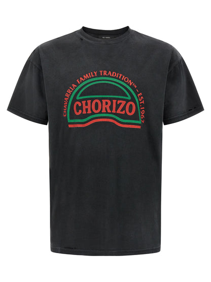 WILLY CHAVARRIA Black Cotton T-Shirt