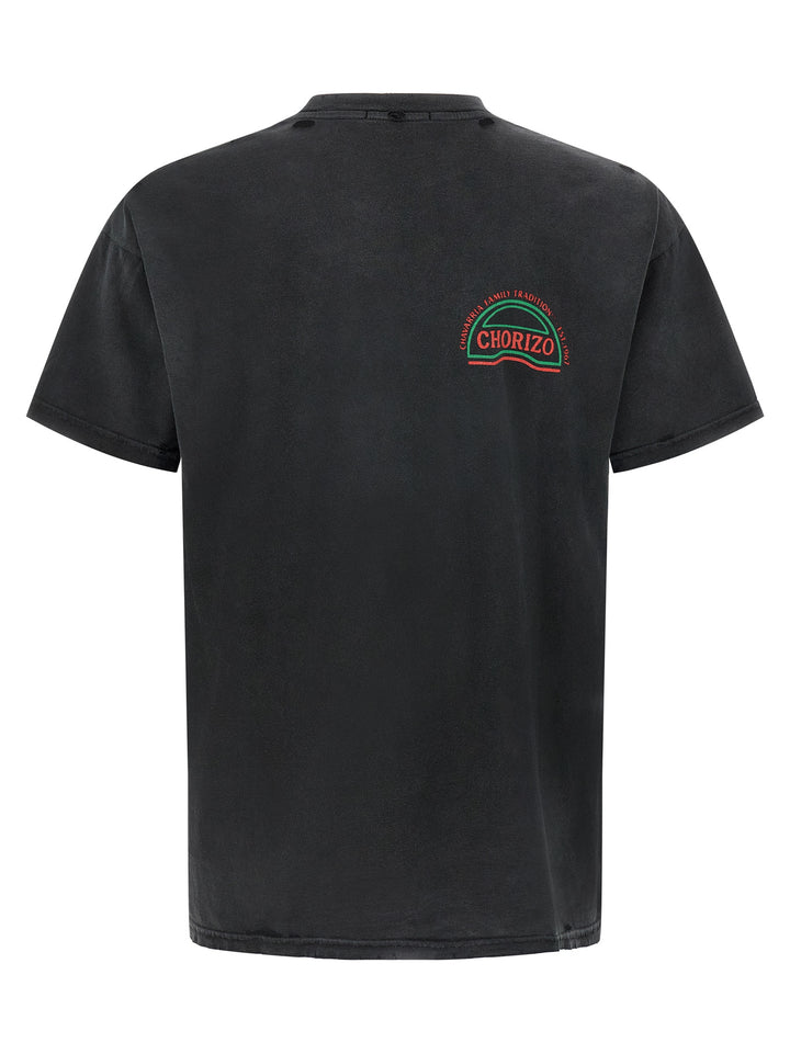 WILLY CHAVARRIA Black Cotton T-Shirt