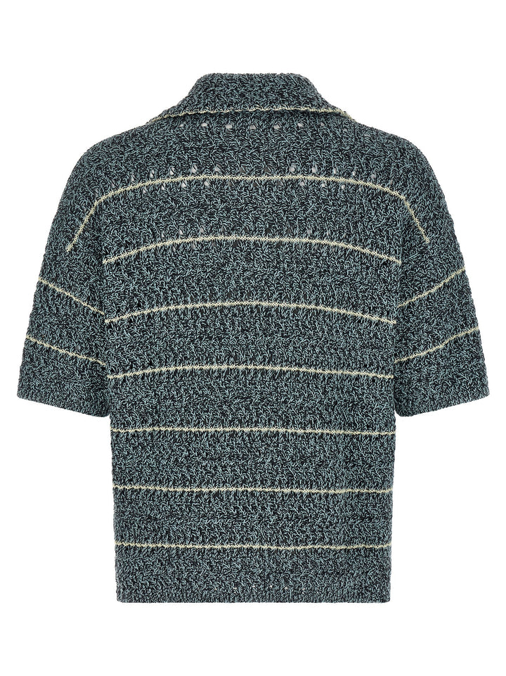 Roberto Collina Multicolor Cotton Polo Shirt