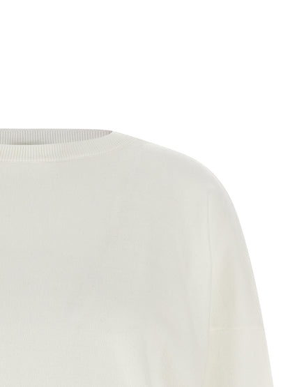 BE YOU White Cotton Cardigan